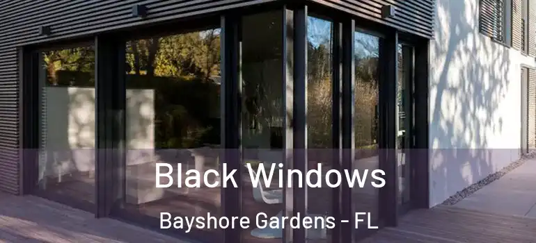 Black Windows Bayshore Gardens - FL