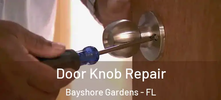 Door Knob Repair Bayshore Gardens - FL