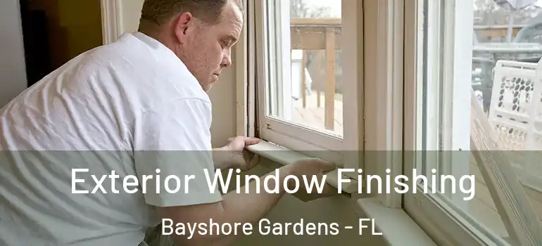 Exterior Window Finishing Bayshore Gardens - FL