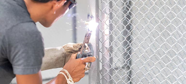 Commercial Mesh Door Repair in Bayshore Gardens, FL