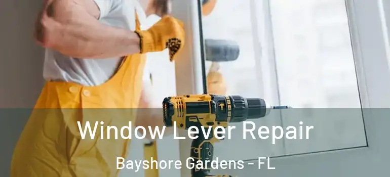Window Lever Repair Bayshore Gardens - FL